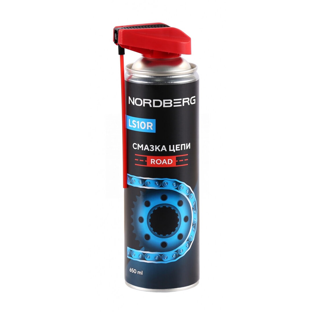 LS10R-650 NORDBERG Смазка цепи ROAD, 650 мл LS10R-650 NORDBERG Смазка цепи ROAD, 650 мл