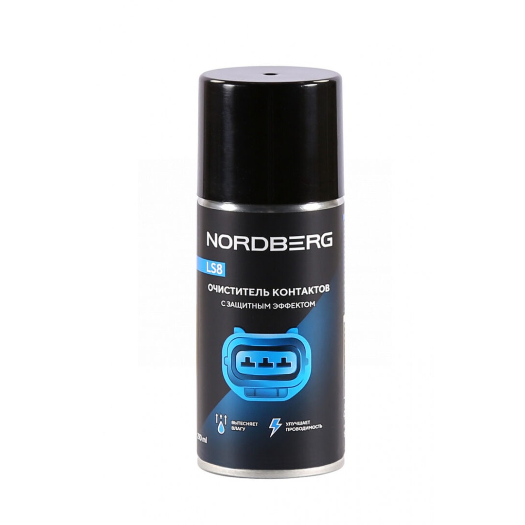 LS8-210 NORDBERG Очиститель контактов, 210 мл LS8-210 NORDBERG Очиститель контактов, 210 мл