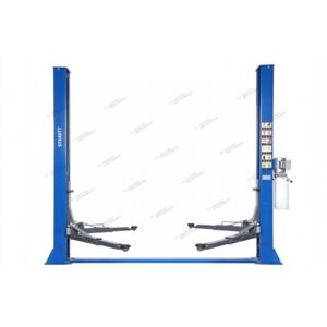 STX40TT_380 STX Подъемник двухстоечный 4 т с нижней синхронизацией, H=2,8 м, 380 В, синий