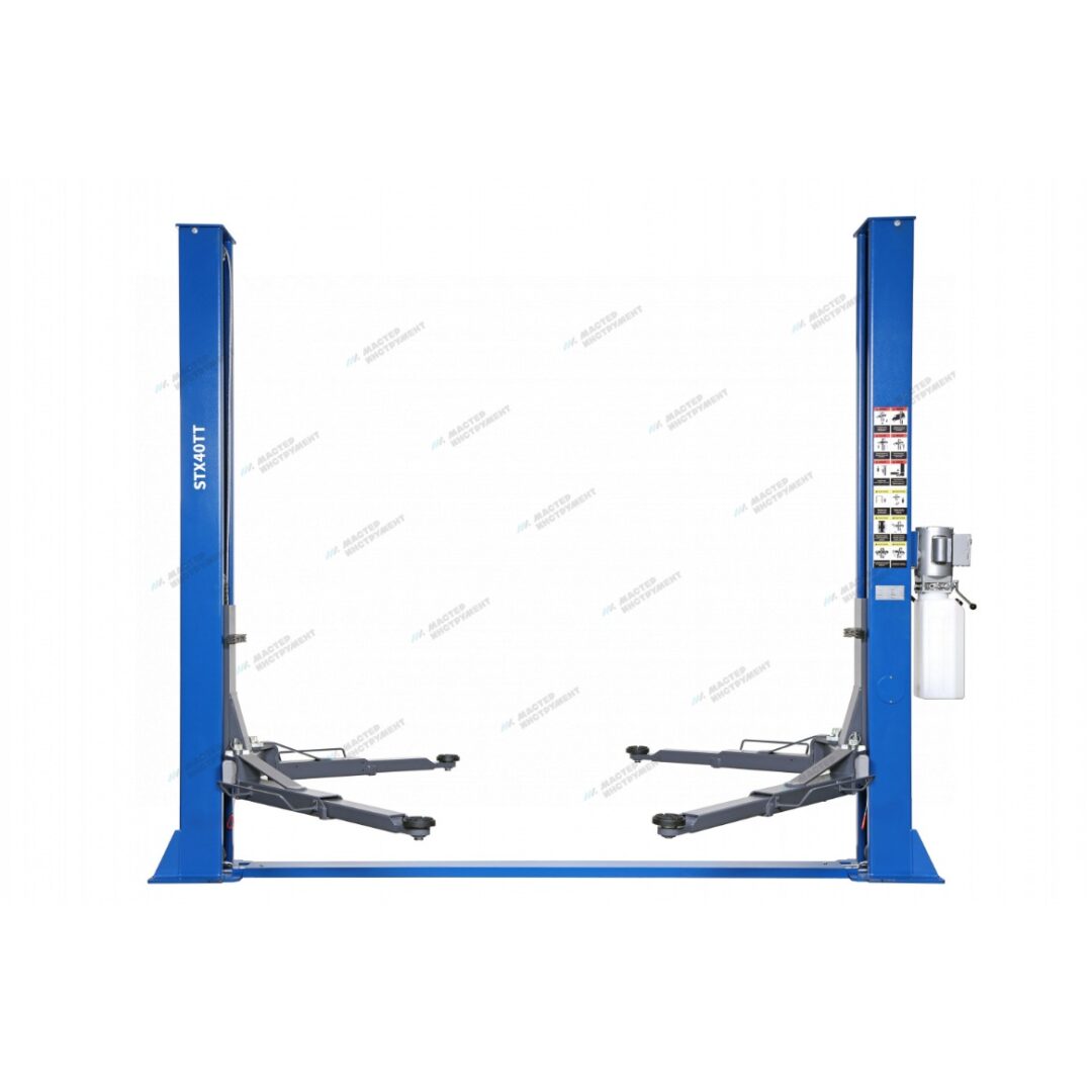 STX40TT_380 STX Подъемник двухстоечный 4 т с нижней синхронизацией, H=2,8 м, 380 В, синий STX40TT_380 STX Подъемник двухстоечный 4 т с нижней синхронизацией, H=2,8 м, 380 В, синий